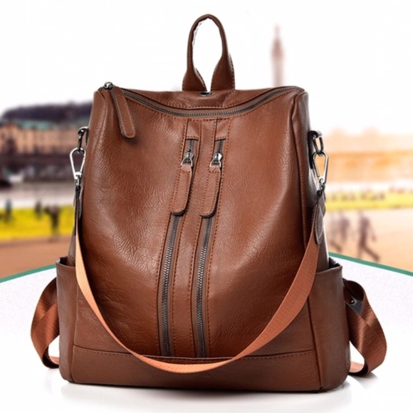 BETHANN Chic Mini Back pack - BROWN - Picture 4 of 4